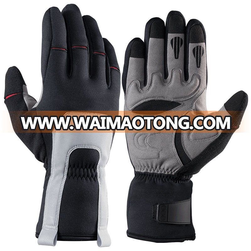 Winter Waterproof Cycling Gloves High Visibility Cold Weather Bicycle Gloves